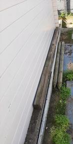 3 houten palen., Tuin en Terras, Ophalen, Gebruikt, Palen