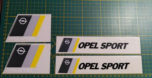 Lot 4x stickers Opel Sport, Collections, Autocollants, Sport, Enlèvement ou Envoi