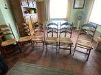 Stoelen met rieten zitting, Ophalen, Gebruikt, Riet of Rotan