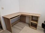 Hoekbureau L-vormig Bewerkt Hout 120x140x75cm, Huis en Inrichting, Bureaus, Ophalen, Zo goed als nieuw, Bureau
