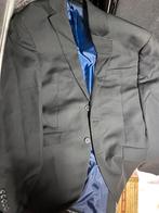 Kostuum : vest en broek - zwart - maat 90 - slim fit, Enlèvement ou Envoi, Comme neuf, Noir