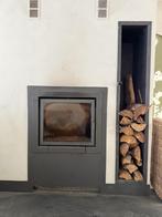 Houtkachel, Huis en Inrichting, Haarden, Ophalen, Gebruikt, Inbouwhaard, Houthaard