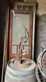 Oude vloercorker wijnkurker kurkmachine, Antiek en Kunst, Ophalen
