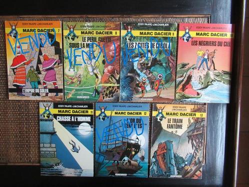 Marc Dacier : tomes 1,2,3,4,5,6,10,11,13, Boeken, Stripverhalen, Ophalen