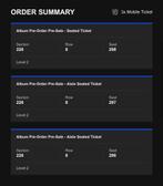 Harry Styles Together Together tournée à Wembley le 12 juin, Tickets & Billets, Trois personnes ou plus, Juin