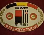 Ancien autocollant | R.W.D.MOLENBEEK | europacup, Enlèvement