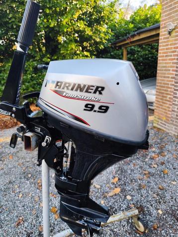 Mariner 9,9 pk 4takt kortstaart 2019, Watersport en Boten, Ophalen, 5 tot 10 pk, Viertaktmotor, Zo goed als nieuw