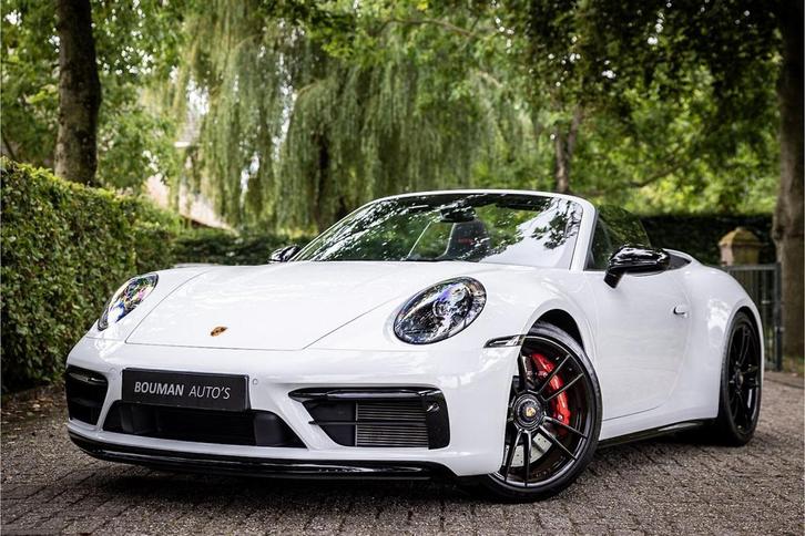 Porsche 992 Cabrio 3.0 Carrera GTS Carbon Sport Design Bose, Auto's, Porsche, Bedrijf, ABS, Adaptieve lichten, Airbags, Alarm