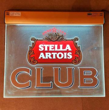 Stella Artois CLUB licht reclame beschikbaar voor biedingen