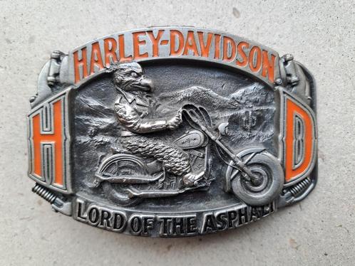 Originele vintage belt buckle Harley Davidson 1992 Baron, Motos, Pièces | Harley-Davidson, Enlèvement