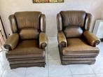 2 leren fauteuils Muylaert, Ophalen, Leer