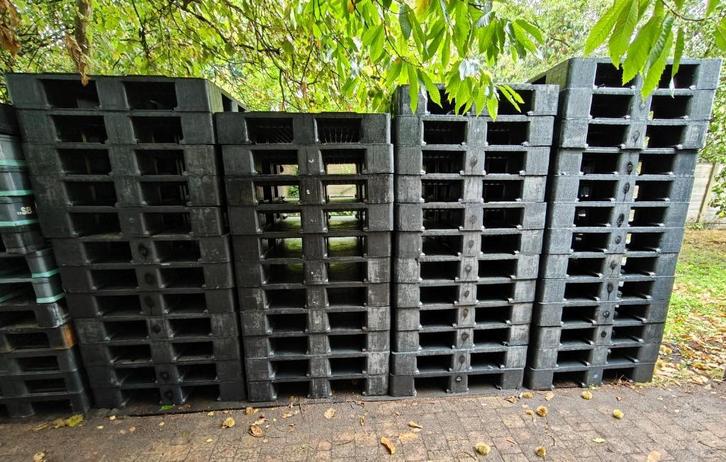 Kunststof paletten 100x120cm, Doe-het-zelf en Bouw, Hout en Planken, Gebruikt, Ophalen