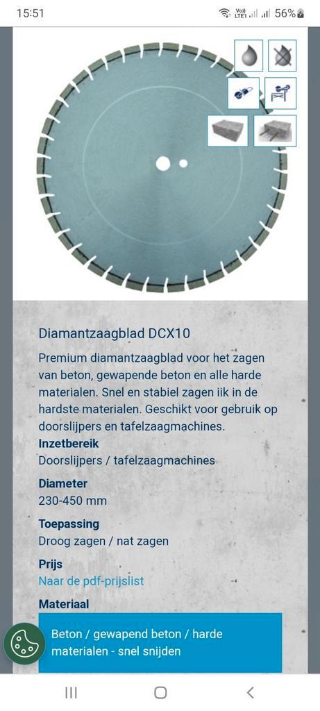 Disque à béton Disque diamant Sciage à sec Diamètre 350mm, Bricolage & Construction, Outillage | Pièces de machine & Accessoires