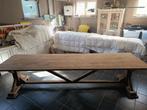 Mooie grote oude landelijke kloostertafel, Huis en Inrichting, Tafels | Eettafels, Ophalen, Gebruikt, Landelijke
