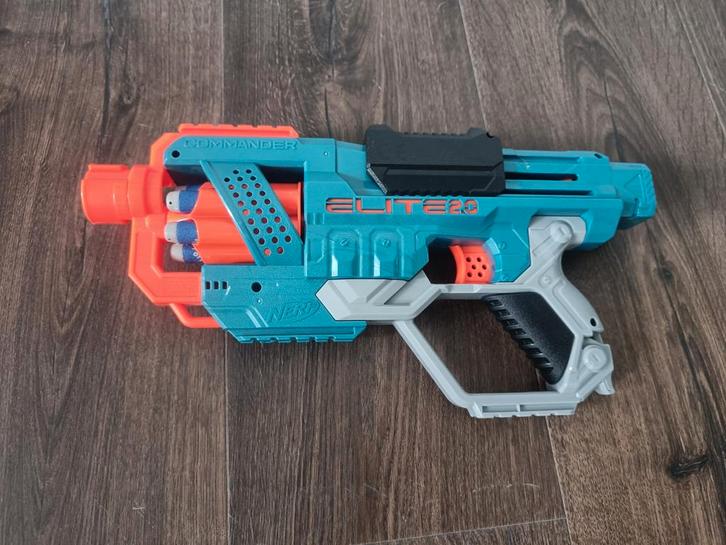 Nerf Elite 2.0 Commander, Kinderen en Baby's, Speelgoed | Buiten | Actiespeelgoed, Zo goed als nieuw, Ophalen of Verzenden