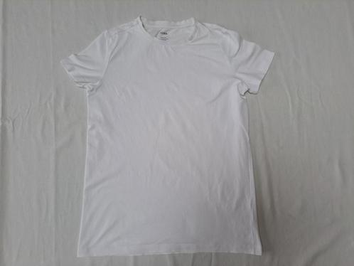 Hema effen witte t-shirt maat 158/164, Kinderen en Baby's, Kinderkleding | Maat 164, Gebruikt, Jongen of Meisje, Shirt of Longsleeve