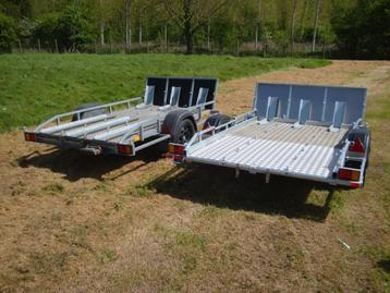 motoraanhangwagen - motortrailer- motor vervoer - TE HUUR