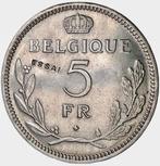 Belgium 5 Francs 1936 Essai UNC Topstuk!!!, Verzenden, Overig, Losse munt