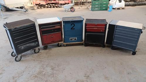 Diverse gereedschapskarren te koop 1/2, Doe-het-zelf en Bouw, Gereedschapskisten, Gebruikt, Ophalen