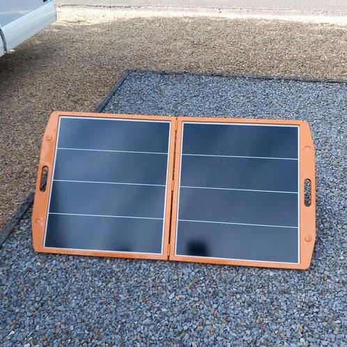 Draagbaar zonnepaneel, Caravans en Kamperen, Kampeeraccessoires, Zo goed als nieuw, Ophalen
