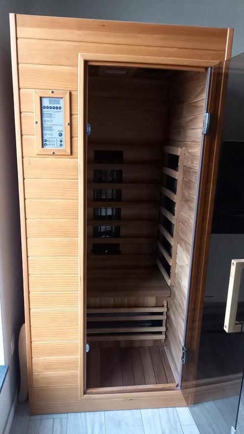 Medische infraroodsauna - Medicab, Sport en Fitness, Sauna, Zo goed als nieuw, Complete sauna, Infrarood, Ophalen