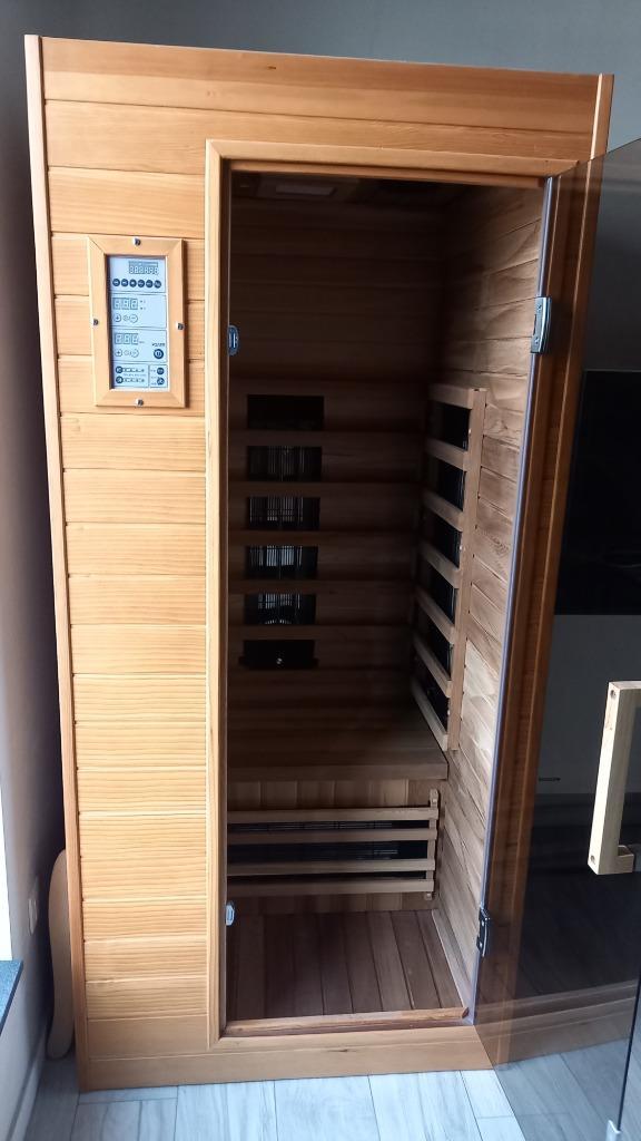 Medische infraroodsauna - Medicab, Sport en Fitness, Sauna, Zo goed als nieuw, Complete sauna, Infrarood, Ophalen
