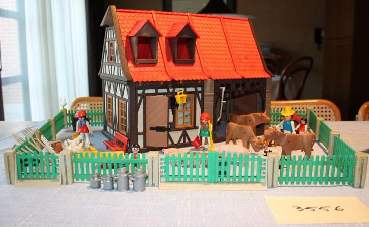 Playmobil 3556 Boerderij (vintage 1982) + veel extra's, Kinderen en Baby's, Speelgoed | Playmobil, Gebruikt, Complete set, Ophalen of Verzenden