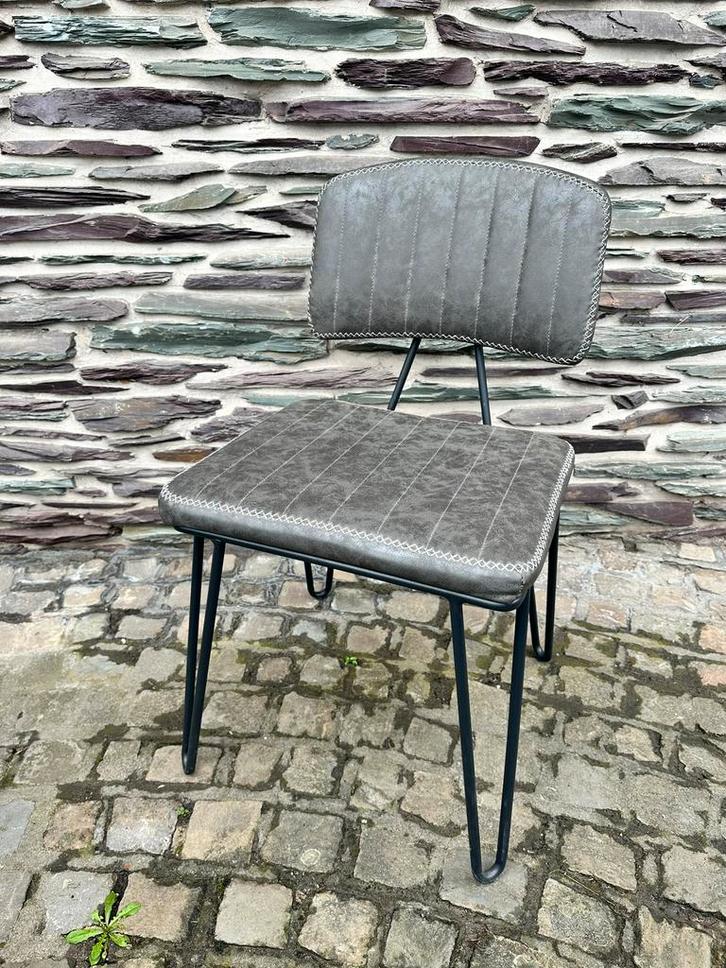 Antraciete Stoelen te koop, Huis en Inrichting, Stoelen, Zo goed als nieuw, Ophalen