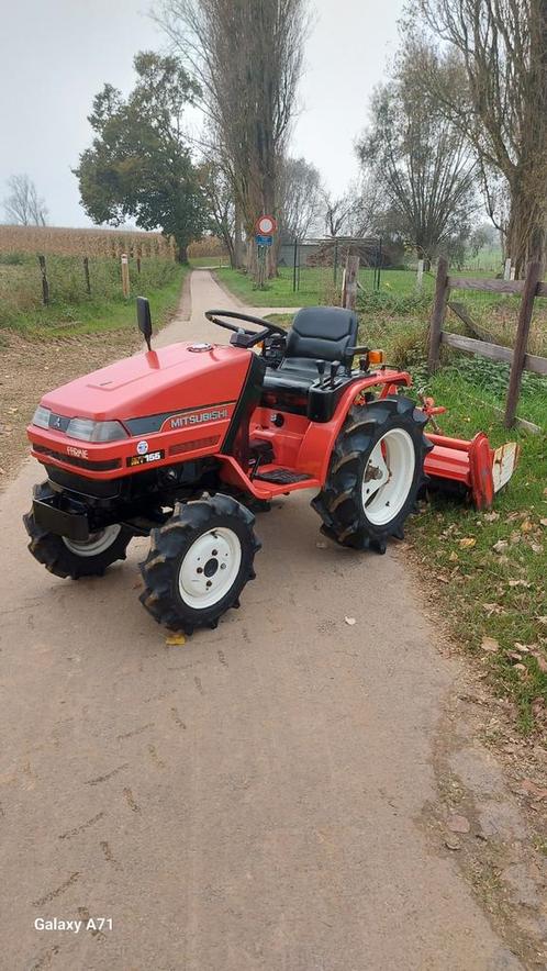 Minitractor mitsubishi 19pk 4x4 mer grondfrees. NIEUWSTAAT, Articles professionnels, Agriculture | Tracteurs, Enlèvement ou Envoi