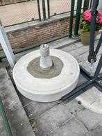 Grote zware parasolvoet, Ophalen