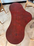 Antieke houten tafel, Ophalen