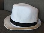 Gangster hoed wit, Ophalen of Verzenden, Zo goed als nieuw, Hoed