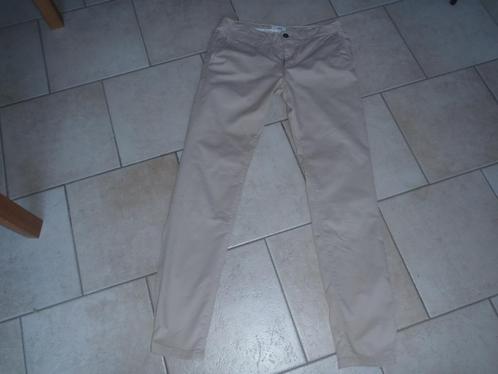 beige broek W40 L32 slim - Jules, Kleding | Heren, Broeken en Pantalons, Zo goed als nieuw, Beige, Ophalen of Verzenden