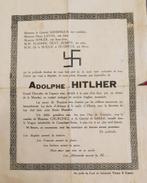 Adolphe Hitler,tract de résistant ?, Enlèvement ou Envoi