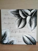 Canvas 55 x 55 cm, Ophalen of Verzenden, Zo goed als nieuw