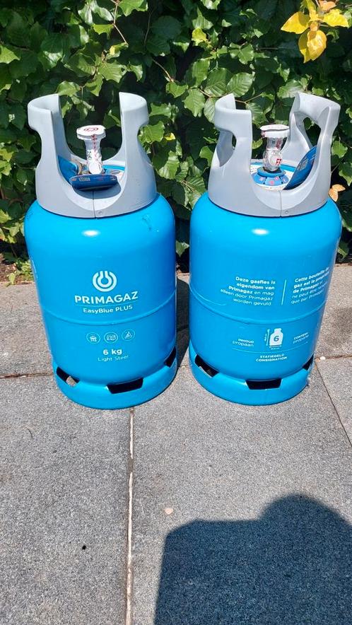 Gasflessen Easyblue 6 kg verzegelde met waarborg van 25 €
55, Tuin en Terras, Gasbarbecues, Zo goed als nieuw, Ophalen