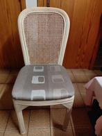 4 rieten stoelen, Huis en Inrichting, Stoelen, Ophalen, Gebruikt, Overige kleuren, Riet of Rotan