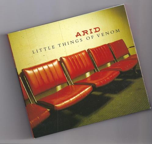 ARID Little Things of Venom CD JASPER STEVERLINCK Belpop, Cd's en Dvd's, Cd's | Rock, Zo goed als nieuw, Alternative, Ophalen of Verzenden