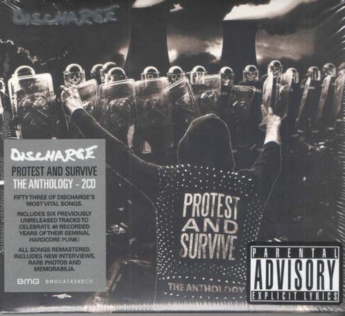 CD NEW: DISCHARGE - Protest and Survive - The Anthology, CD & DVD, CD | Rock, Neuf, dans son emballage, Alternatif, Enlèvement ou Envoi