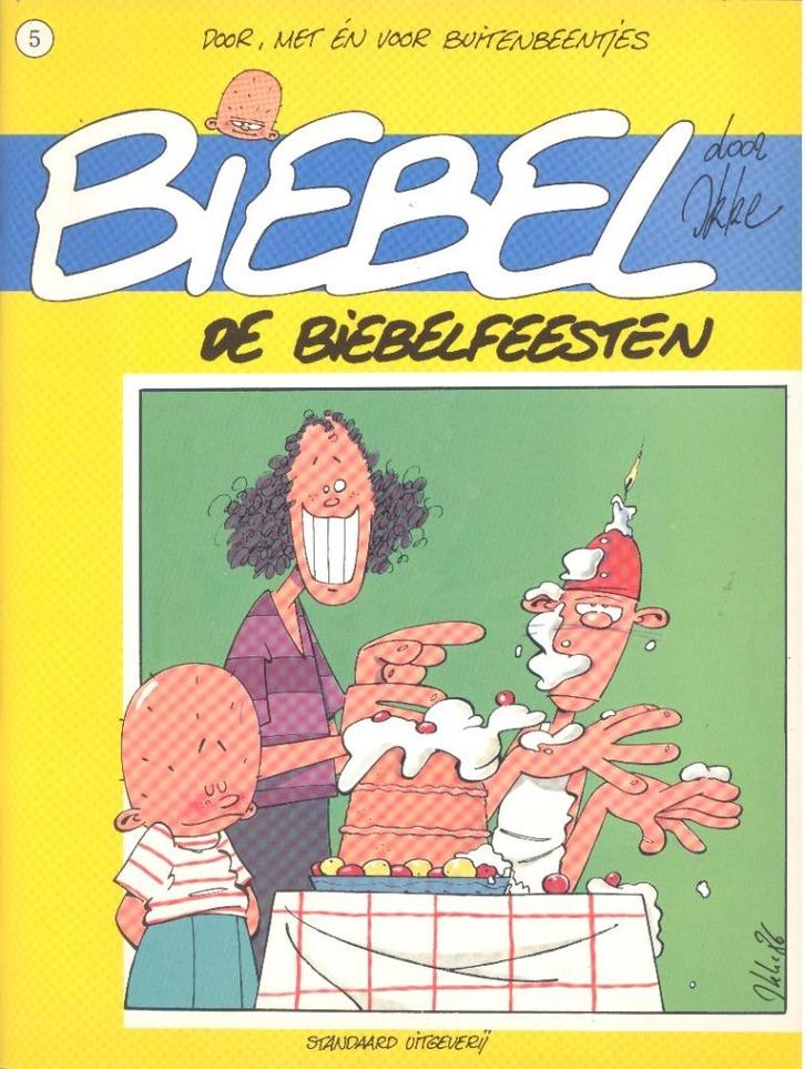 Biebel strips nummer 5 en nummer 11., Boeken, Stripverhalen, Zo goed als nieuw, Meerdere stripboeken, Ophalen of Verzenden