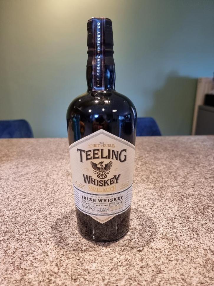 Whisky Teeling Rum Cask 2019 gelimiteerd, Verzamelen, Wijnen, Nieuw, Overige typen, Overige gebieden, Vol, Ophalen of Verzenden