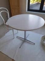 Rond tafeltje, Huis en Inrichting, Tafels | Bijzettafels, Ophalen, Gebruikt, Rond, 75 cm of meer