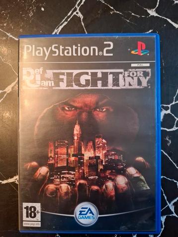 PS2 DEF JAM-spellen! Compleet  beschikbaar voor biedingen