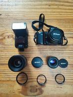 Kit Nikon F-801 AF, Audio, Tv en Foto, Ophalen, Zo goed als nieuw, Spiegelreflex, Nikon