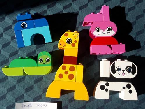 LEGO Duplo complete set 10573, Creatieve dieren, 25 stukjes, Enfants & Bébés, Jouets | Duplo & Lego, Comme neuf, Duplo, Ensemble complet