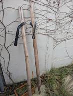 Kastanjehout palen, Ophalen