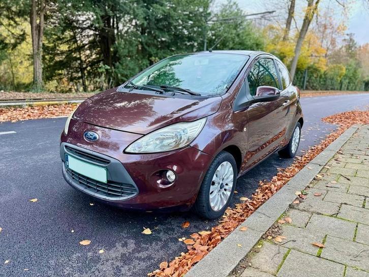 2010 Ford KA 1.2i digi Airco , Pano dak, 12m Garantie, Auto's, Ford, Particulier, Ka, ABS, Airbags, Airconditioning, Alarm, Boordcomputer