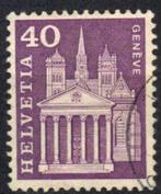 Suisse 1960-1963 - Yvert 650 - Série actuelle (OB), Timbres & Monnaies, Timbres | Europe | Suisse, Envoi, Affranchi