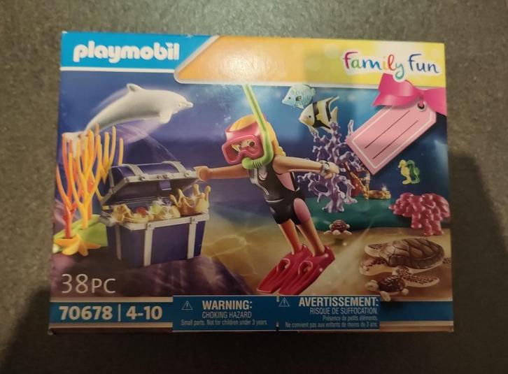 Playmobil Family Fun 70678 schatduiker (nieuw), Kinderen en Baby's, Speelgoed | Playmobil, Nieuw, Complete set, Ophalen of Verzenden