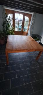Table en Teck, Maison & Meubles, Teck, 100 à 150 cm, Cinq personnes ou plus, Carré